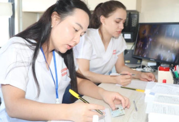 Медицинский поезд «Саламатты Қазақстан» прибыл в отдаленные села ЗКО