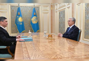 Глава государства принял Премьер-министра Олжаса Бектенова