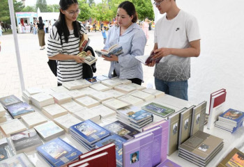 Астанада кітап алмасу фестивалі өтті