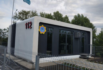 Первую в стране модульную спасательную станцию открыли в СКО