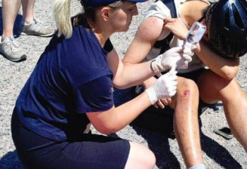 ТЖМ құтқарушылары Оңтүстік Кореялық туристке  көмек көрсетті