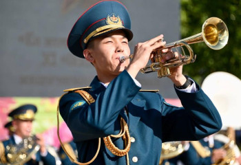 Астанада «Әскери керней» фестивалі өтті