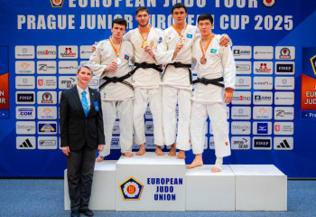 Жас дзюдошылар Еуропа кубогында 4 жүлдеге ие болды