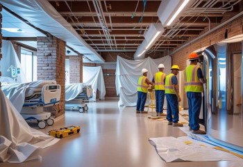 Ұлттық жоба: Ұлытауда аудандық аурухана жаңғыртылуда