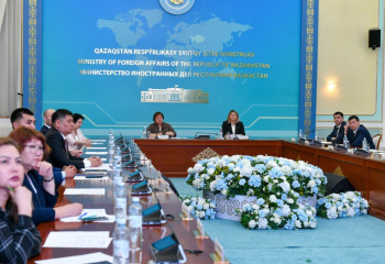Inclusive education and support for persons with disabilities discussed at  Kazakh FM