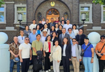 Embassy of Kazakhstan in Germany hosts meeting with group of 27 young Kazakh scientists