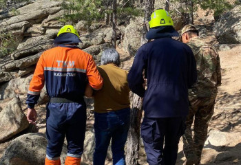 Ақмола облысында тауда қалған әйел адам құтқарылды