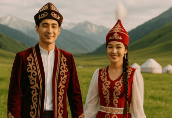 Саукеле на голове у друга: в Казахстане новый свадебный «ритуал» стал хитом TikTok