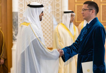 Kazakhstan Ambassador presents credentials to President of UAE