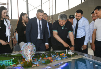 Көшербаев Қапшағай су қоймасының туристік инфрақұрылымымен танысты