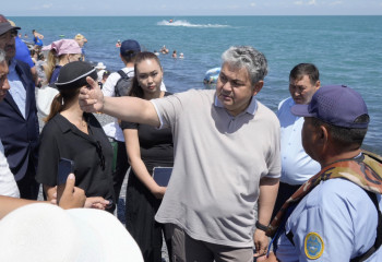 Президент тапсырмасы: Ермек Көшербаев Алакөлдегі демалыс аймақтарын тексерді