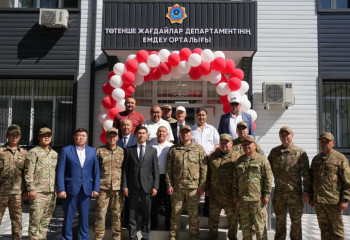 Шымкентте құтқарушыларға алғаш рет медициналық орталық ашылды