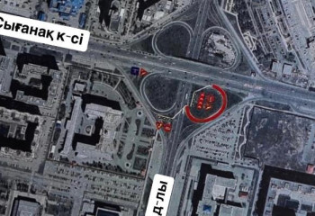 Астанада екі көше қиылысында жөндеу жүргізіледі