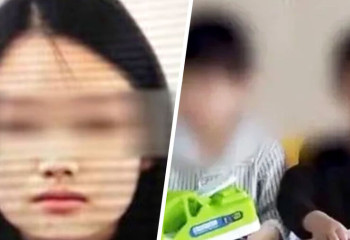 Әйел балаларын сатып, киім алған