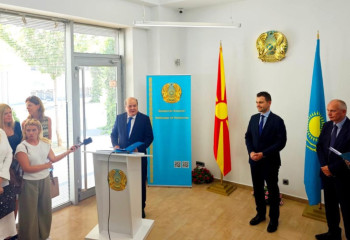 Official opening of  Embassy of Kazakhstan takes place in Skopje