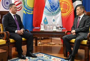 Мұрат Нұртілеу ШЫҰ Хатшылығының штаб-пәтеріне барды