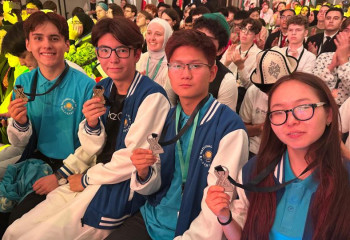 Қазақстандық оқушылар халықаралық химия олимпиадасында төрт медаль жеңіп алды