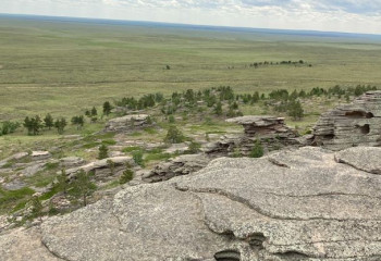 Возле Астаны нашли потрясающие горы