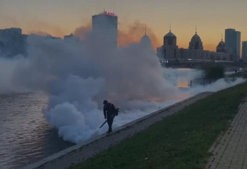 Астанада дезинсекция жұмысының төртінші кезеңі басталды