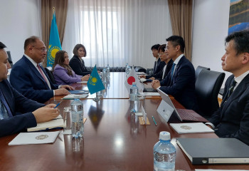Kazakhstan and Japan strengthen dialogue on peace, security, and a nuclear-free future