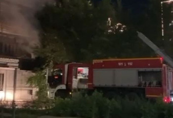 Семейде 9 қабатты тұрғын үйде өрт шықты