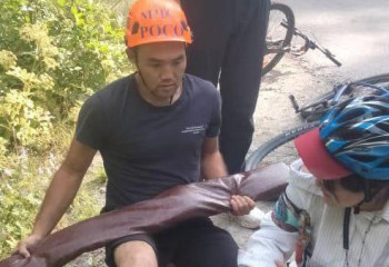 Үлкен Алматы көлінде жарақат алған қытайлық азамат құтқарылды