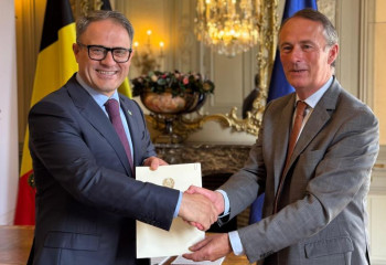 Қазақстан елшісі Бельгияның Ұлттық күніне орай президенттің құттықтау хатын табыстады