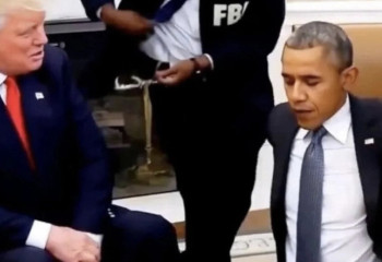 Trump Posts Fake Video Showing Obama Arrest