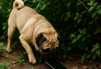 Мопс с нюхом на ценности: как одна собака завоевала сердце всей семьи