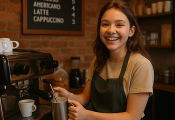 Новенькая с идеями: подросток придумала хит для кофейни