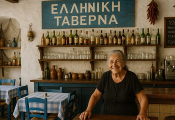 Обед из моря и сада: история маленькой греческой таверны восхитила соцсети