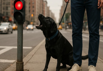Берлинская история: как собака «разговаривала» со светофором