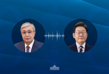 Kassym-Jomart Tokayev holds  phone conversation with President Lee Jae Myung of Korea