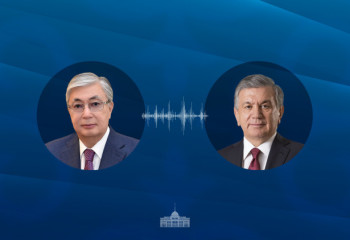 President of Kazakhstan holds phone conversation with President of Uzbekistan Shavkat Mirziyoyev
