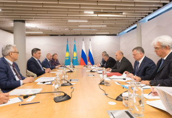 Olzhas Bektenov and Mikhail Mishustin discuss implementation of high-level agreements