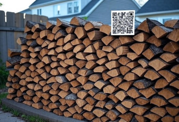 Дрова без продавца: торговля с самообслуживанием восхитила соцсети