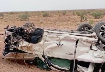 Опубликовано видео с места ДТП, в котором пострадали жена и сын Шавката Рахмонова