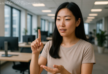 «Жаным, ты справишься!»: сотни людей откликнулись на пост глухой девушки из Алматы о поиске работы