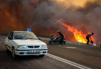 Түркияда жаппай орман өрттері: туристер эвакуациялануы мүмкін