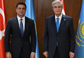 President Tokayev receives Tiryaki Holding CEO