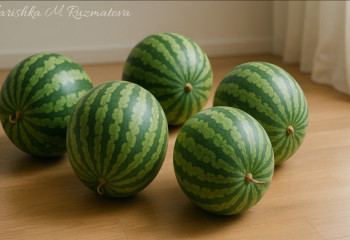 Алматинка перепутала заказ и устроила курьерам арбузный квест