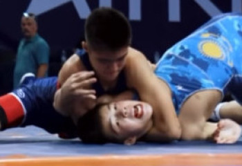 16-летний борец из Казахстана взял золото чемпионата мира по греко-римской борьбе