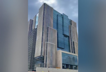 В Астане строят новое здание Нацбанка