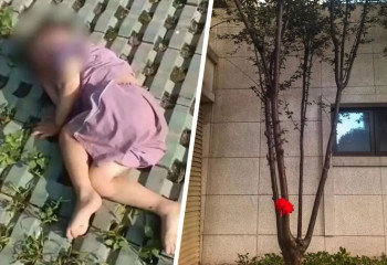 Үш жасар бала 18-қабаттан құлап, аман қалды