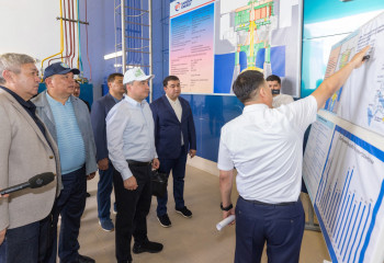 Олжас Бектенов проинспектировал объекты ирригации в Туркестанской области