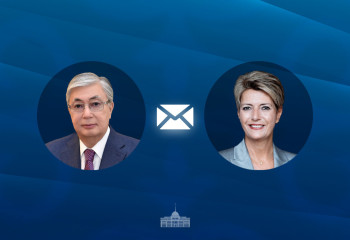 Head of State congratulates President of Switzerland