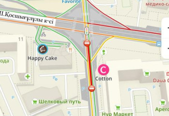 Астанада Серкебаев көшесі ішінара жабылады