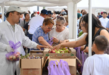 В Семее проходит ярмарка и культурная программа от Туркестанской области