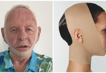 Ганнибал возвращается: Энтони Хопкинс примерил модную маску Ким Кардашьян