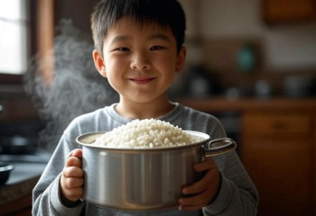 Рис на неделю: детская забота с запасом рассмешила сеть